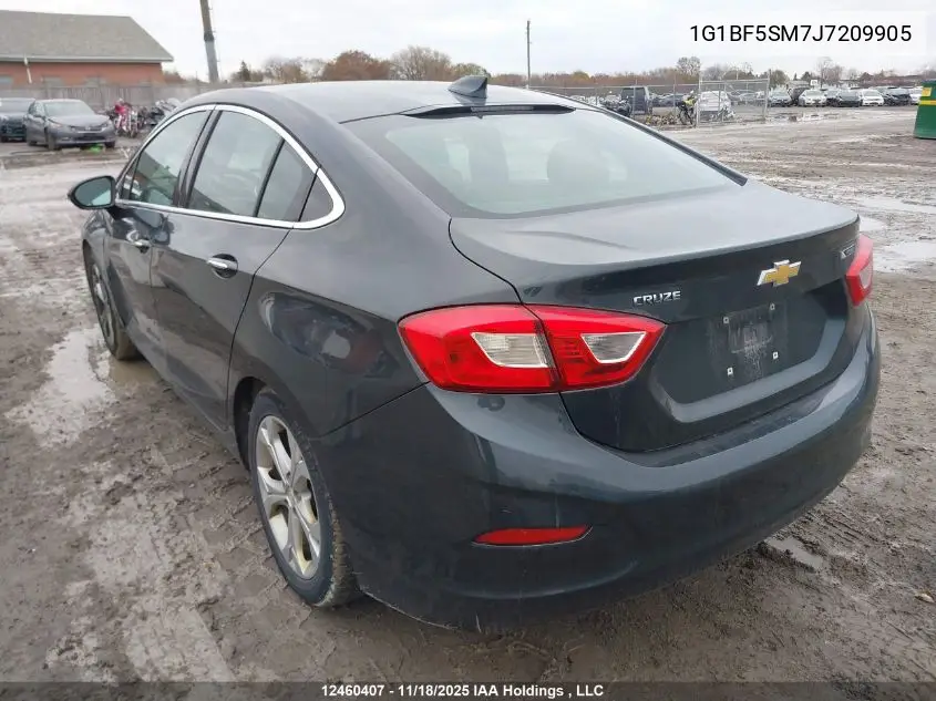 1G1BF5SM7J7209905 2018 Chevrolet Cruze Premier