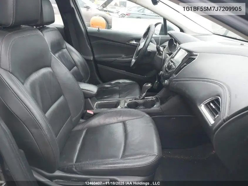 1G1BF5SM7J7209905 2018 Chevrolet Cruze Premier