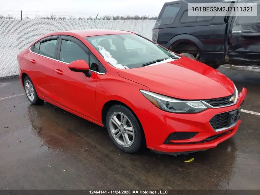 1G1BE5SM2J7111321 2018 Chevrolet Cruze