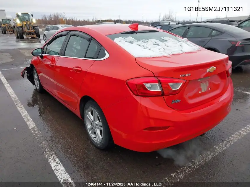 1G1BE5SM2J7111321 2018 Chevrolet Cruze