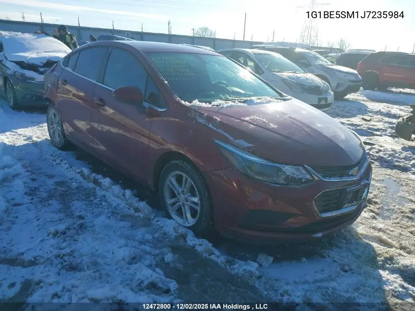 1G1BE5SM1J7235984 2018 Chevrolet Cruze Lt
