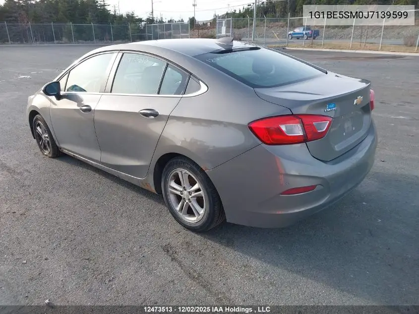 1G1BE5SM0J7139599 2018 Chevrolet Cruze Lt Auto