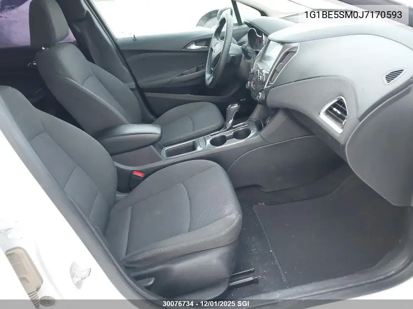1G1BE5SM0J7170593 2018 Chevrolet Cruze Lt