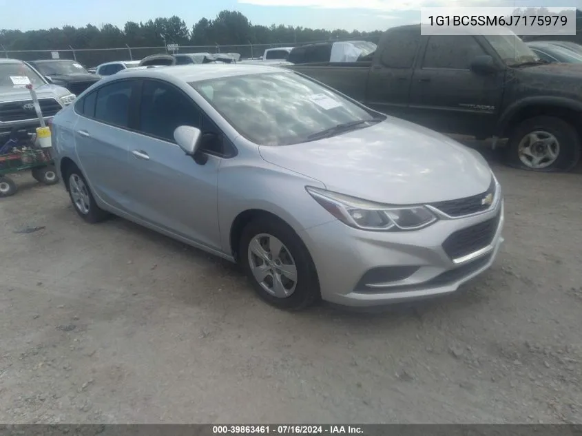 2018 Chevrolet Cruze Ls VIN: 1G1BC5SM6J7175979 Lot: 39863461