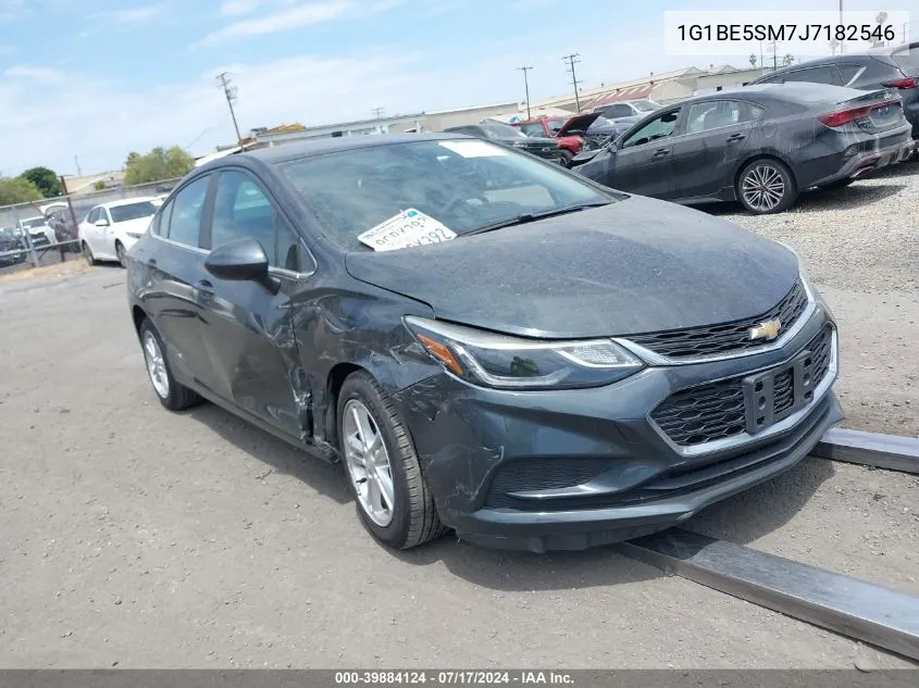 2018 Chevrolet Cruze Lt Auto VIN: 1G1BE5SM7J7182546 Lot: 39884124