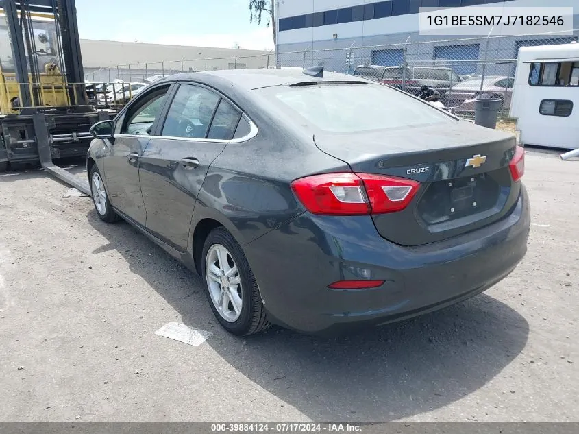 2018 Chevrolet Cruze Lt Auto VIN: 1G1BE5SM7J7182546 Lot: 39884124