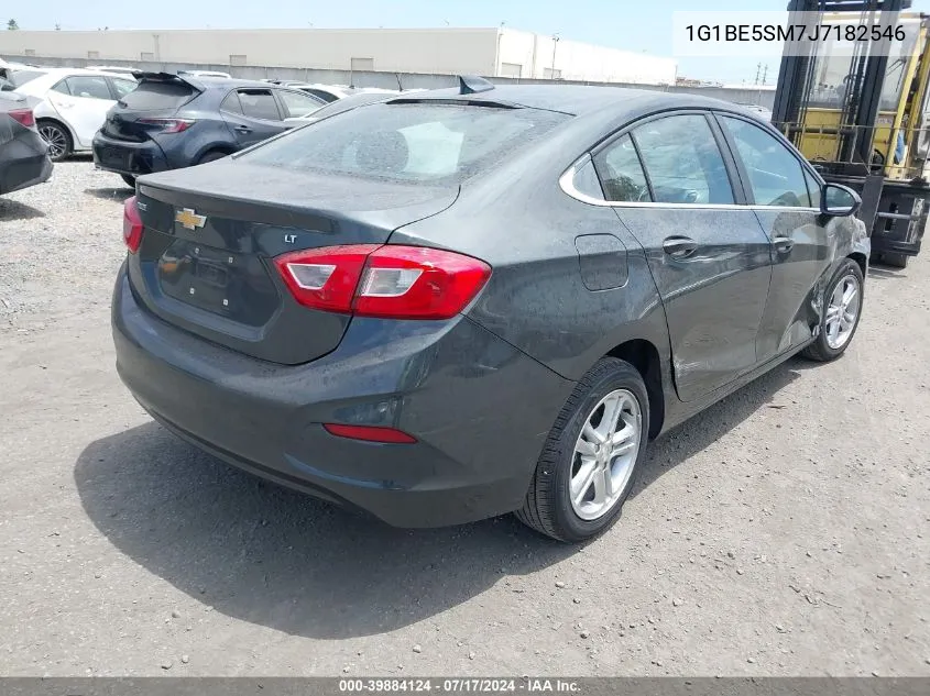 2018 Chevrolet Cruze Lt Auto VIN: 1G1BE5SM7J7182546 Lot: 39884124