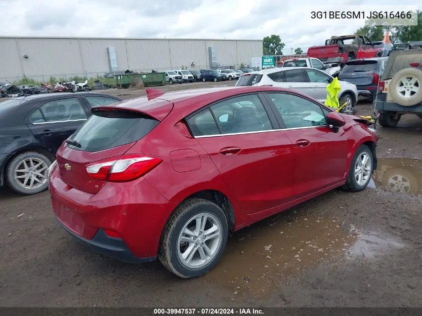 3G1BE6SM1JS616466 2018 Chevrolet Cruze Lt Auto