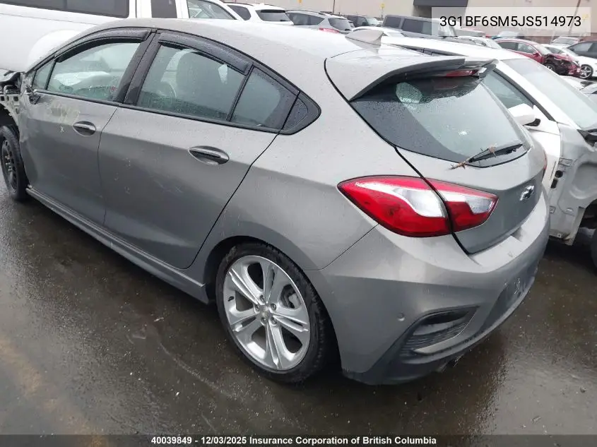3G1BF6SM5JS514973 2018 Chevrolet Cruze