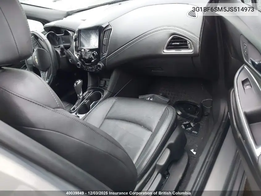 3G1BF6SM5JS514973 2018 Chevrolet Cruze