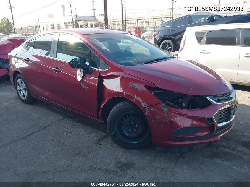 2018 Chevrolet Cruze Lt Auto VIN: 1G1BE5SM8J7242933 Lot: 40442761