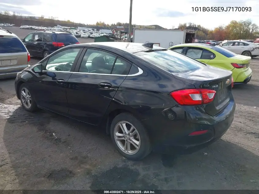1G1BG5SE9J7170093 2018 Chevrolet Cruze Lt Manual