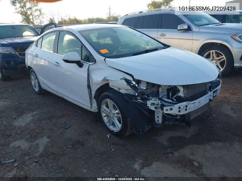 1G1BE5SM6J7209428 2018 Chevrolet Cruze Lt Auto