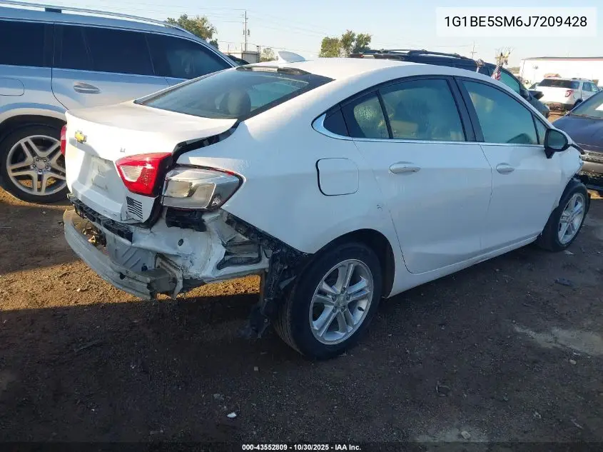 1G1BE5SM6J7209428 2018 Chevrolet Cruze Lt Auto
