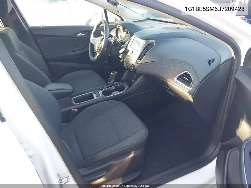 1G1BE5SM6J7209428 2018 Chevrolet Cruze Lt Auto