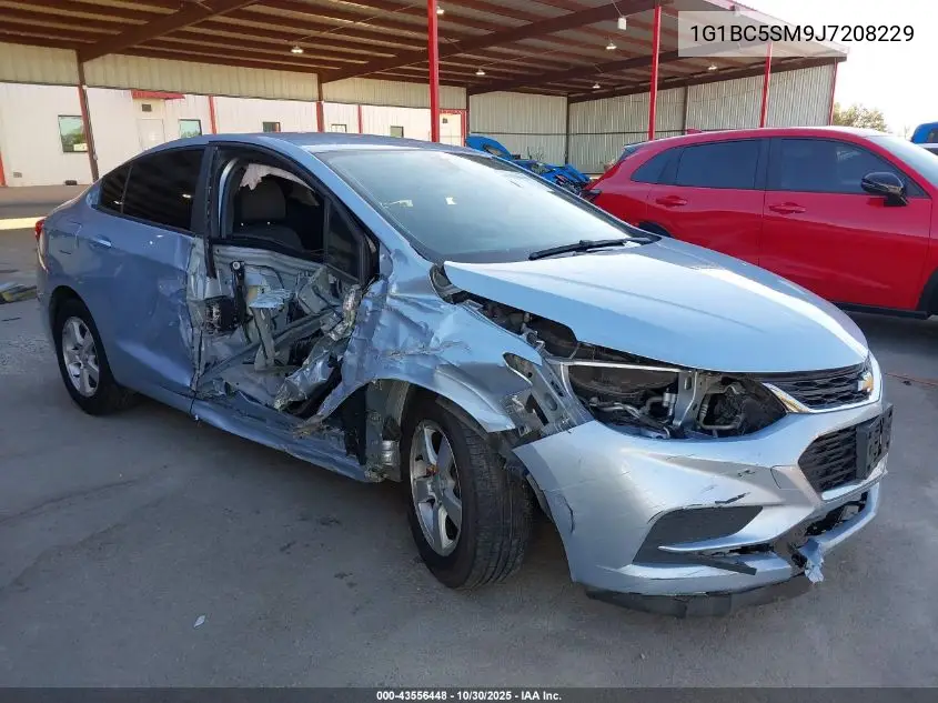 1G1BC5SM9J7208229 2018 Chevrolet Cruze Ls Auto