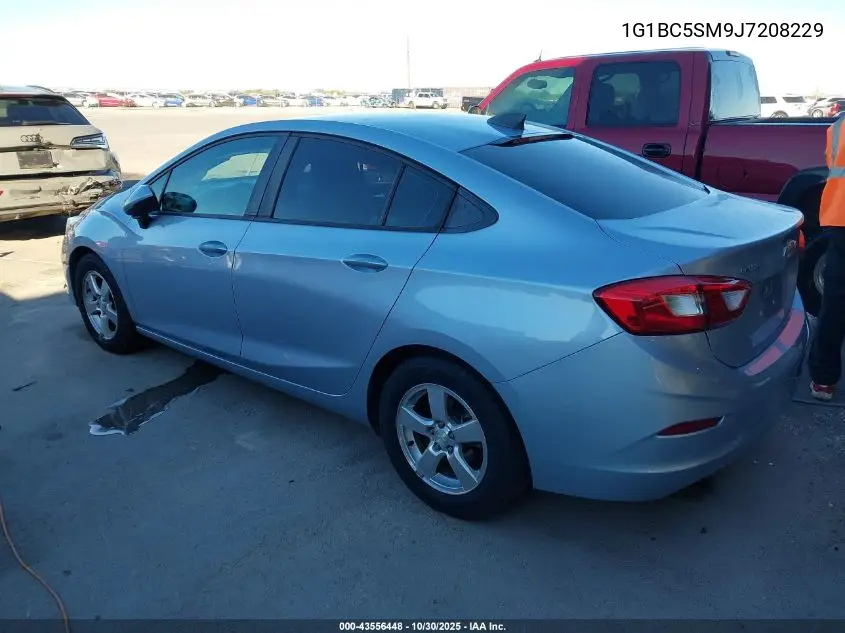 1G1BC5SM9J7208229 2018 Chevrolet Cruze Ls Auto