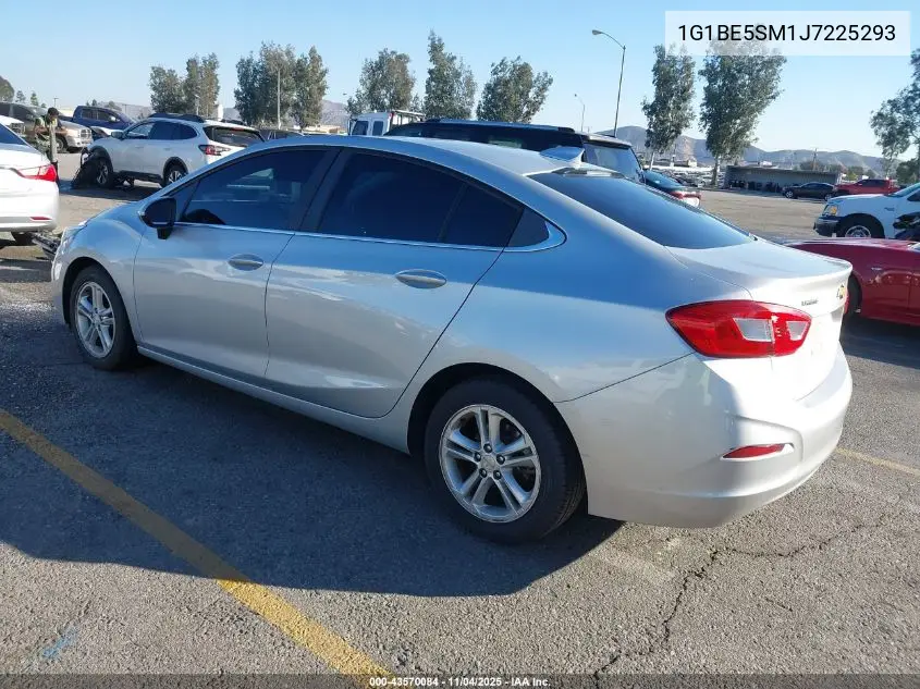 1G1BE5SM1J7225293 2018 Chevrolet Cruze Lt Auto