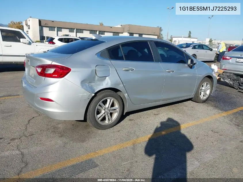 1G1BE5SM1J7225293 2018 Chevrolet Cruze Lt Auto