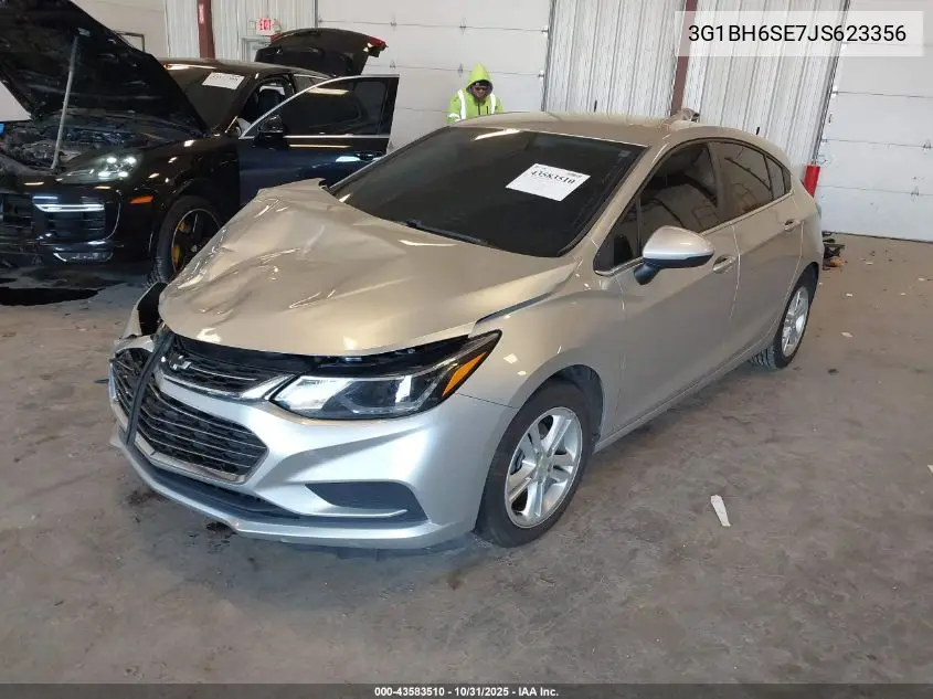 3G1BH6SE7JS623356 2018 Chevrolet Cruze Lt Auto