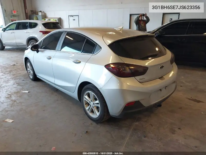3G1BH6SE7JS623356 2018 Chevrolet Cruze Lt Auto