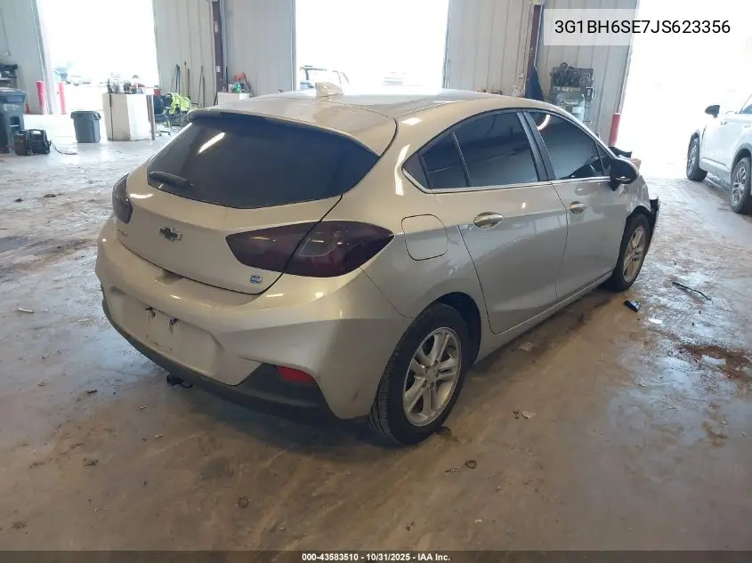 3G1BH6SE7JS623356 2018 Chevrolet Cruze Lt Auto