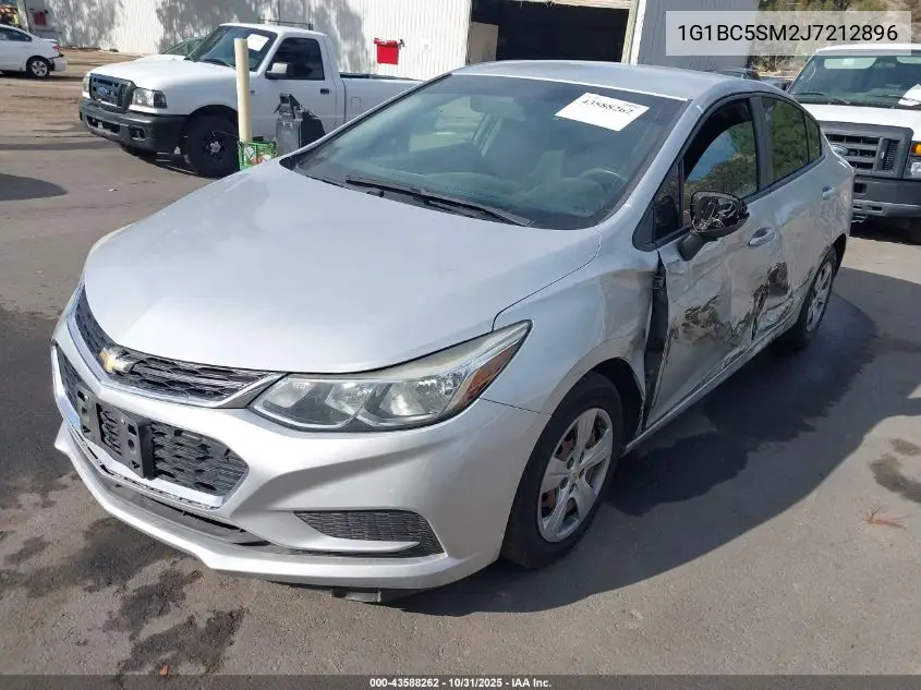 1G1BC5SM2J7212896 2018 Chevrolet Cruze Ls Auto