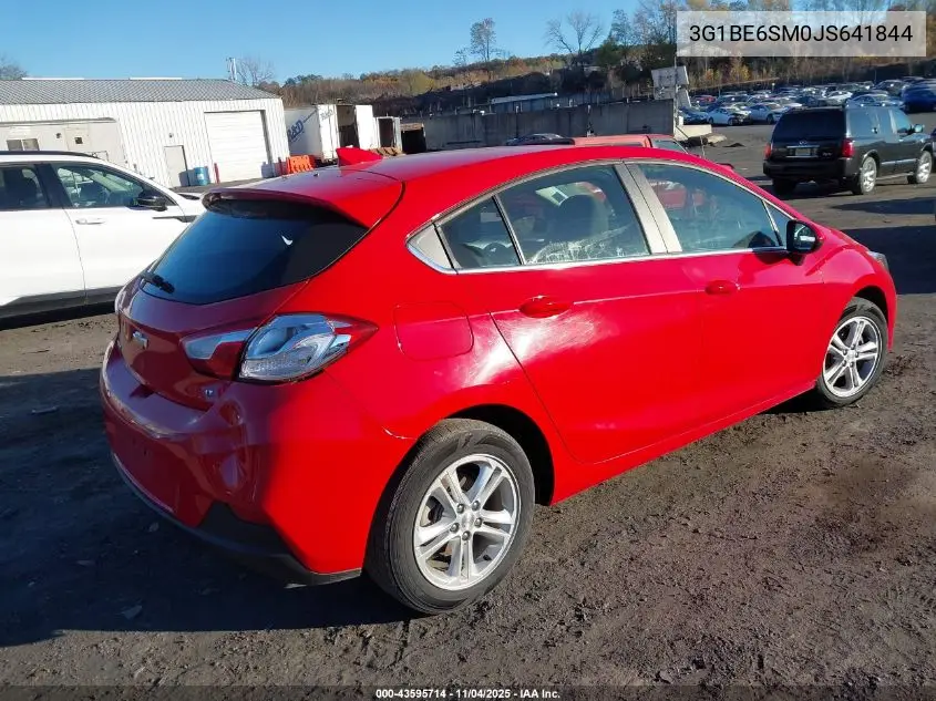 3G1BE6SM0JS641844 2018 Chevrolet Cruze Lt Auto