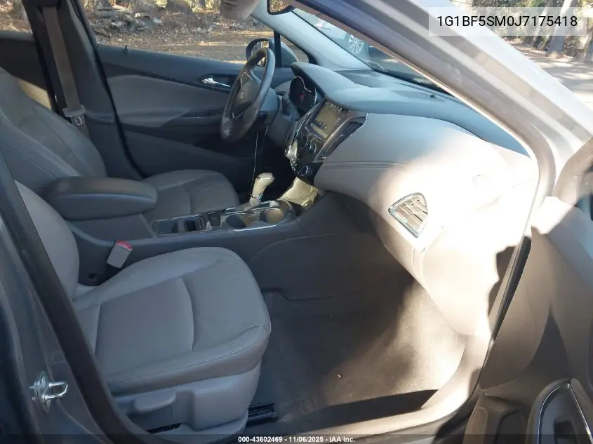 1G1BF5SM0J7175418 2018 Chevrolet Cruze Premier Auto