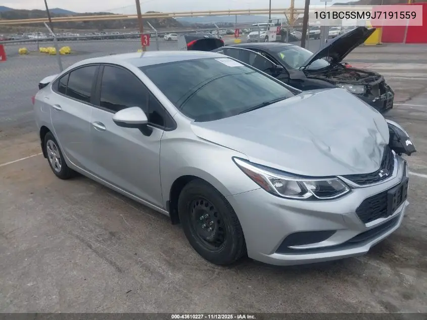 1G1BC5SM9J7191559 2018 Chevrolet Cruze Ls Auto