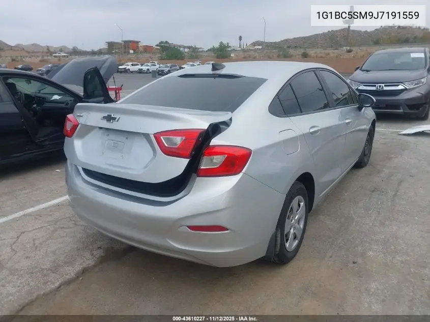 1G1BC5SM9J7191559 2018 Chevrolet Cruze Ls Auto