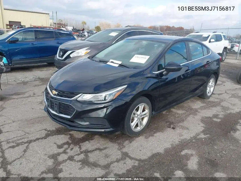 1G1BE5SM3J7156817 2018 Chevrolet Cruze Lt Auto