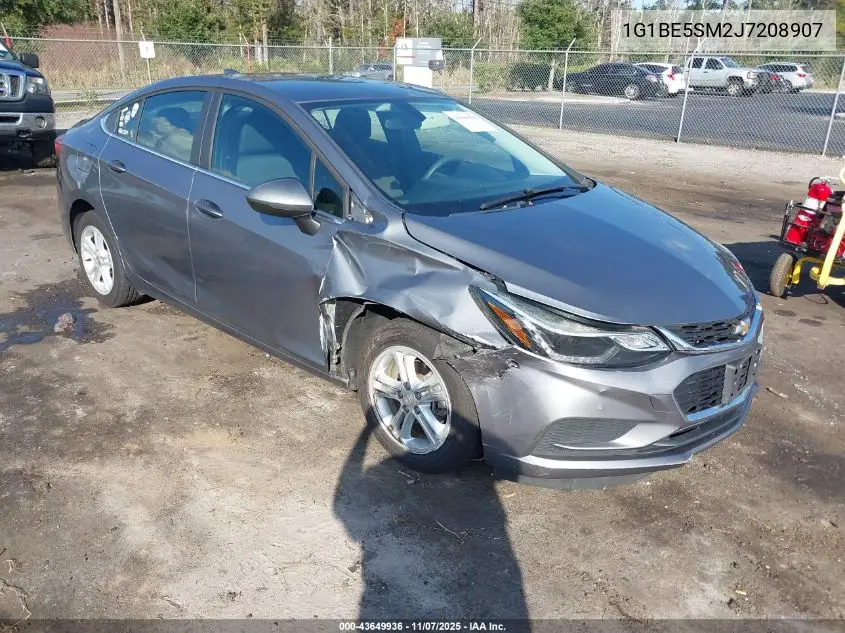 1G1BE5SM2J7208907 2018 Chevrolet Cruze Lt Auto
