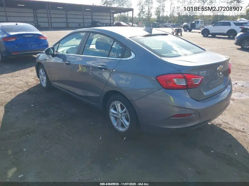 1G1BE5SM2J7208907 2018 Chevrolet Cruze Lt Auto