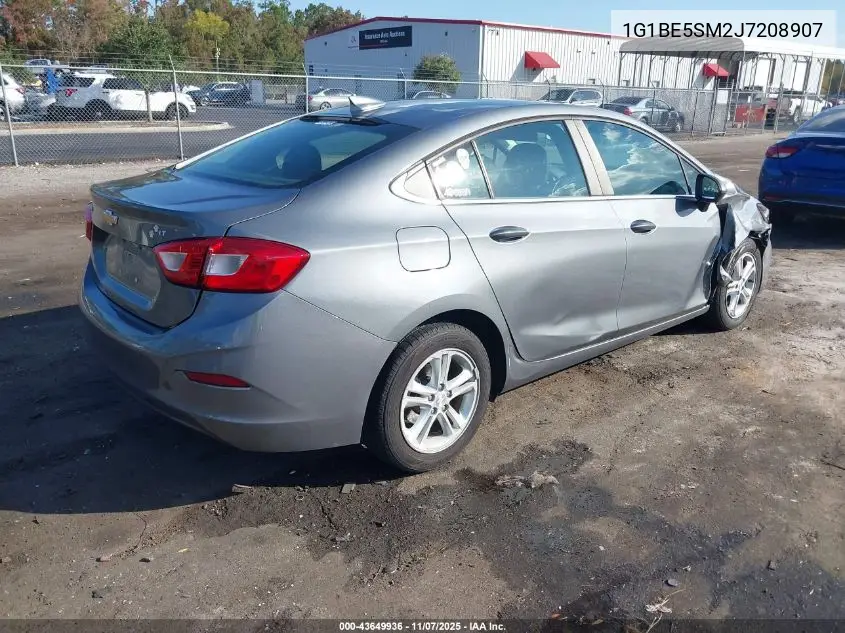 1G1BE5SM2J7208907 2018 Chevrolet Cruze Lt Auto