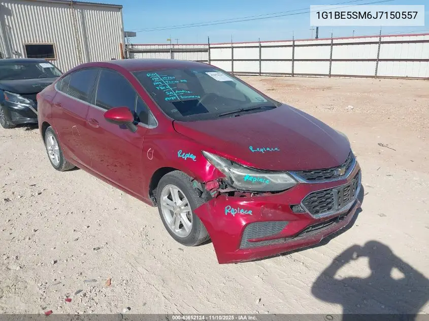 1G1BE5SM6J7150557 2018 Chevrolet Cruze Lt Auto