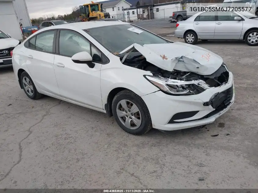 1G1BC5SM6J7205577 2018 Chevrolet Cruze Ls Auto