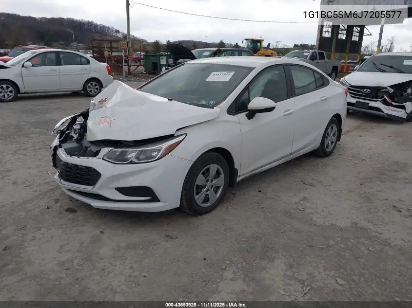 1G1BC5SM6J7205577 2018 Chevrolet Cruze Ls Auto