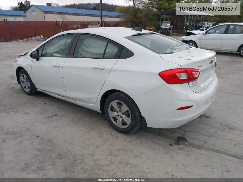 1G1BC5SM6J7205577 2018 Chevrolet Cruze Ls Auto