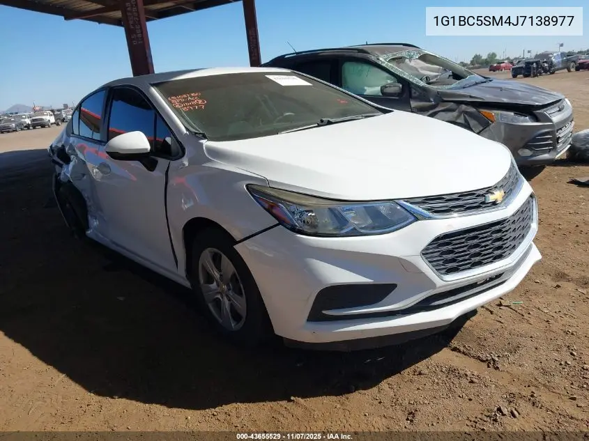 1G1BC5SM4J7138977 2018 Chevrolet Cruze Ls Auto