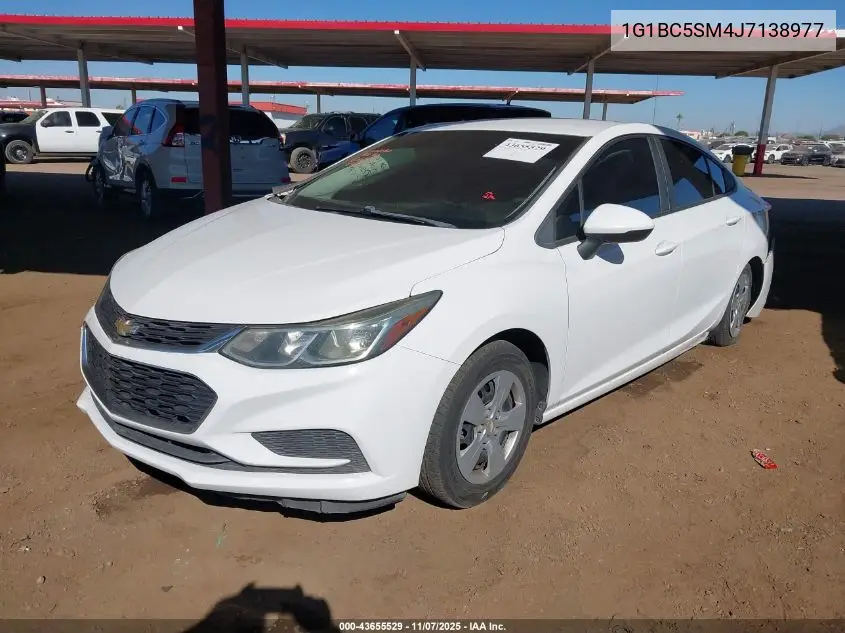 1G1BC5SM4J7138977 2018 Chevrolet Cruze Ls Auto