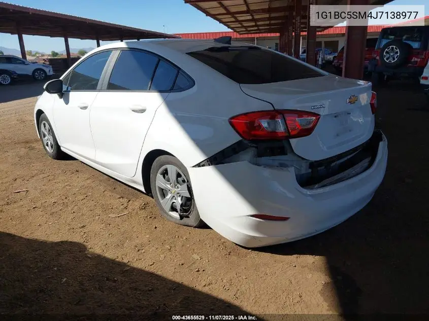 1G1BC5SM4J7138977 2018 Chevrolet Cruze Ls Auto