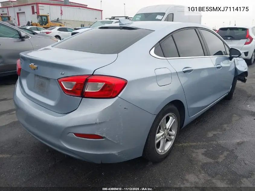 1G1BE5SMXJ7114175 2018 Chevrolet Cruze Lt Auto