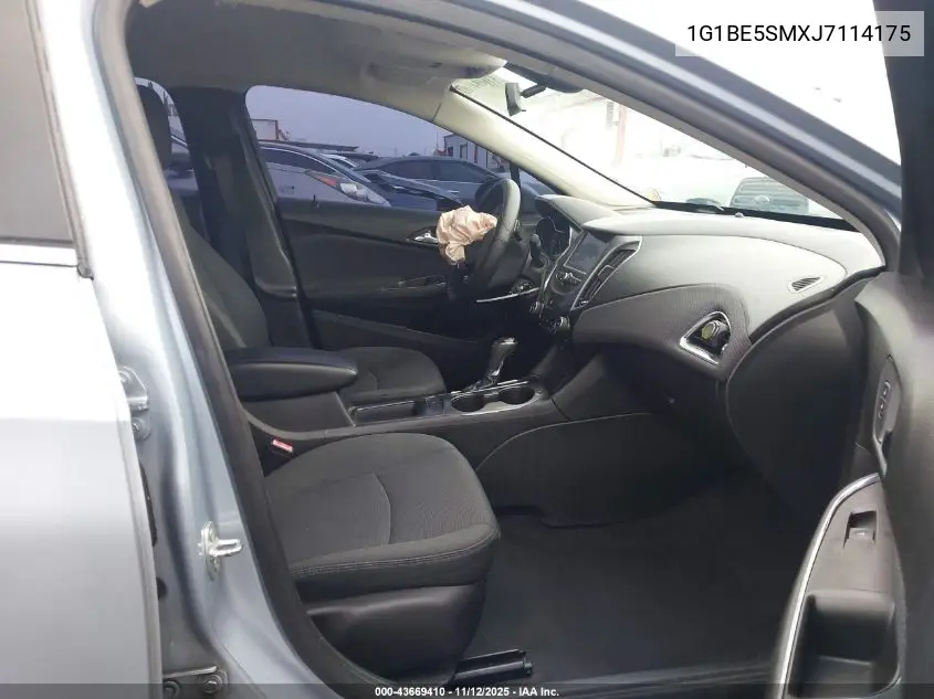 1G1BE5SMXJ7114175 2018 Chevrolet Cruze Lt Auto
