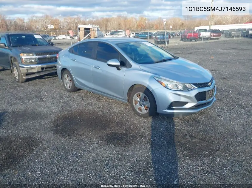 1G1BC5SM4J7146593 2018 Chevrolet Cruze Ls Auto