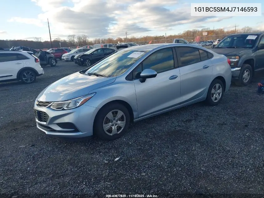 1G1BC5SM4J7146593 2018 Chevrolet Cruze Ls Auto