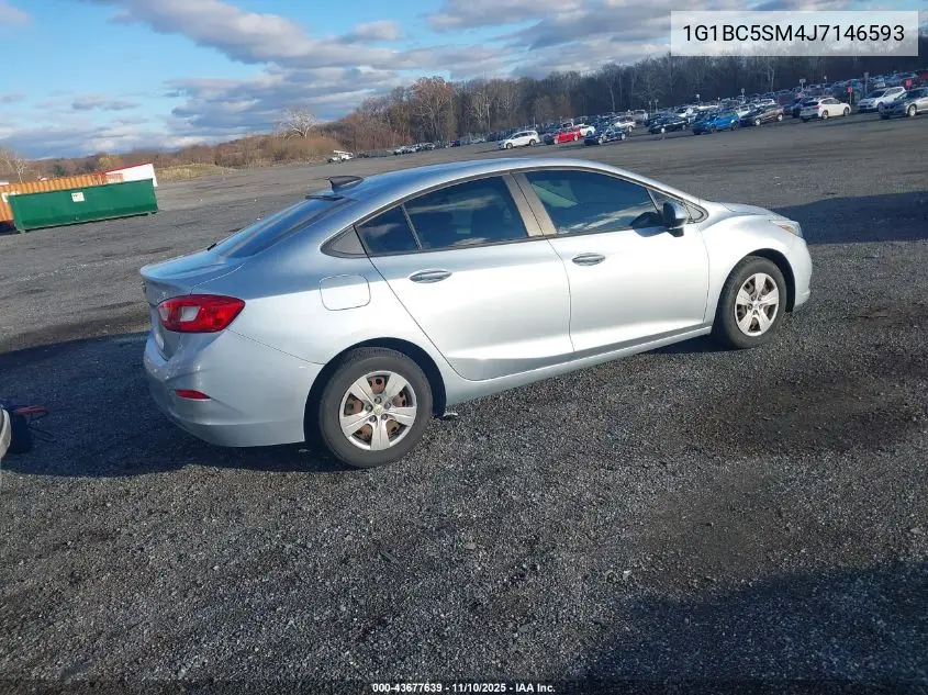 1G1BC5SM4J7146593 2018 Chevrolet Cruze Ls Auto
