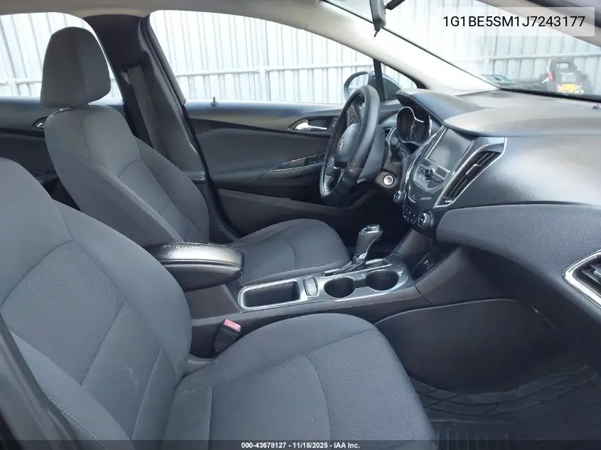 1G1BE5SM1J7243177 2018 Chevrolet Cruze Lt Auto