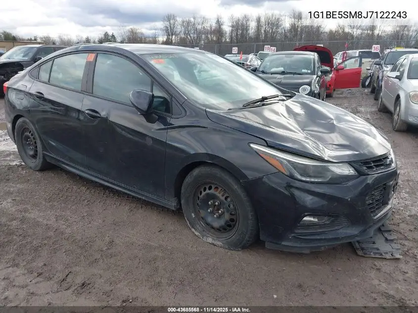 1G1BE5SM8J7122243 2018 Chevrolet Cruze Lt Auto