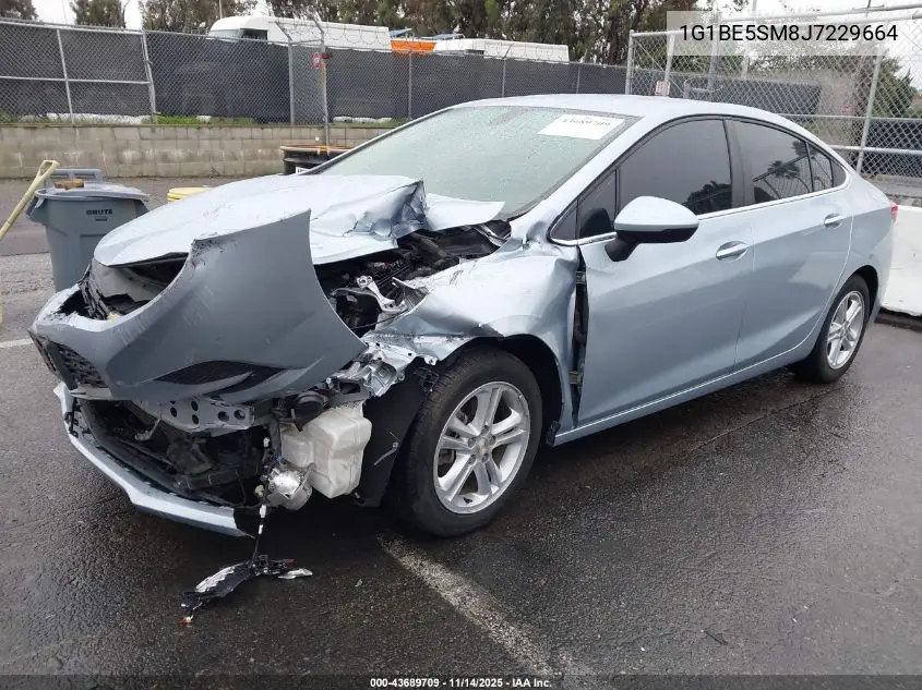1G1BE5SM8J7229664 2018 Chevrolet Cruze Lt Auto